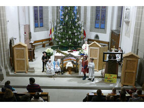 Kinderchristmette mit Krippenspiel (© Karl-Franz Thiede)